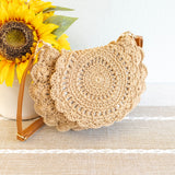 Women’s Boho Crochet Crossbody Bag for Boho Everyday Style & Gifts