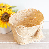 Women’s Summer Raffia Basket Bag Shoulder Bag for Beach, Vacation & Summer Outfits