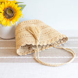 Women’s Summer Raffia Basket Bag Shoulder Bag for Beach, Vacation & Summer Outfits