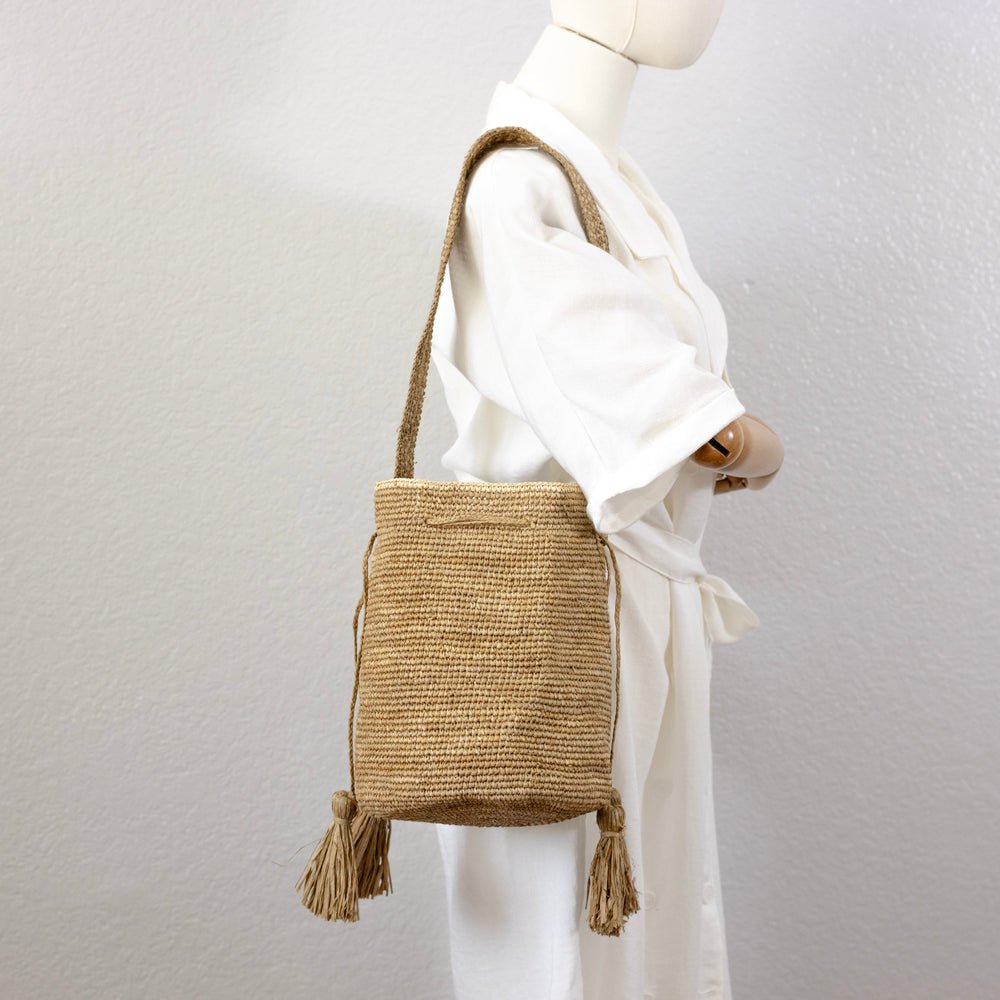 Damen Raffia Erdbeer Sommer Strand Umhänketasche für Strand, Urlaub & Sommer-Outfits