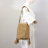 Women’s Raffia Strawberry Summer Beach Shoulder Tote for Beach, Vacation & Summer Outfits