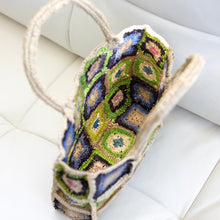 Women’s Everyday Small Raffia Straw Handbag Tote Bag for Beach, Vacation & Summer Outfits
