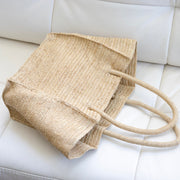 Women’s Large Soft Raffia Woven Summer Straw Tote for Beach, Vacation & Summer Outfits