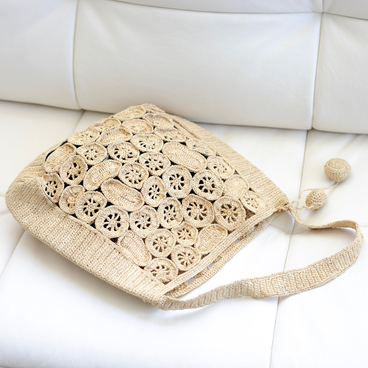Women’s Soft Raffia Woven Summer Straw Shoulder Bag Tote Bag for Beach, Vacation & Summer Outfits