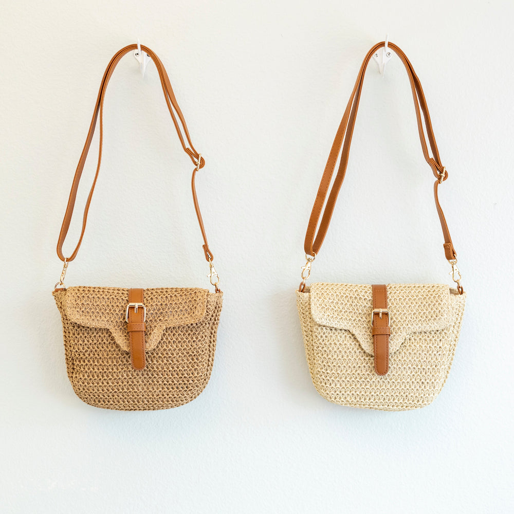 Women’s Straw Woven Crossbody Bag for Beach, Vacation & Summer Outfits