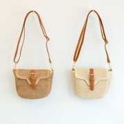 Women’s Straw Woven Crossbody Bag for Beach, Vacation & Summer Outfits