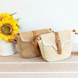 Women’s Straw Woven Crossbody Bag for Beach, Vacation & Summer Outfits