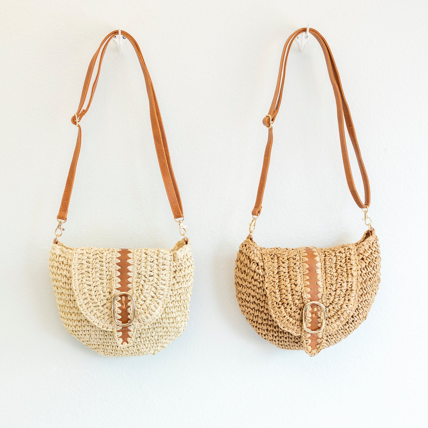 Women’s Straw Woven Crossbody Bag for Beach, Vacation & Summer Outfits