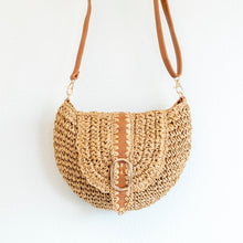 Geflochtene Crossbody-Tasche für Damen – ideal für Strand, Urlaub und Sommer-Outfits