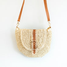 Geflochtene Crossbody-Tasche für Damen – ideal für Strand, Urlaub und Sommer-Outfits