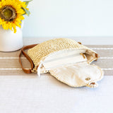 Women’s Straw Woven Crossbody Bag for Beach, Vacation & Summer Outfits