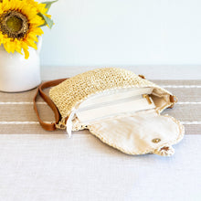 Geflochtene Crossbody-Tasche für Damen – ideal für Strand, Urlaub und Sommer-Outfits