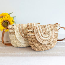 Strohtasche für Damen – Umhängetasche für Strand, Urlaub & Sommer-Outfits