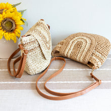 Strohtasche für Damen – Umhängetasche für Strand, Urlaub & Sommer-Outfits