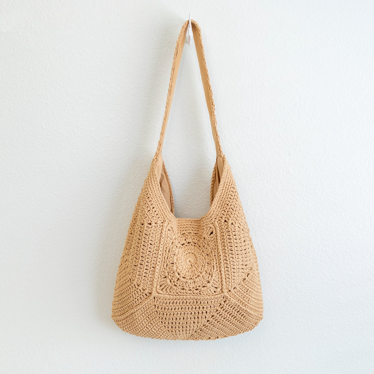 Women’s Boho Crochet Shoulder Bag Tote Bag for Boho Everyday Style & Gifts