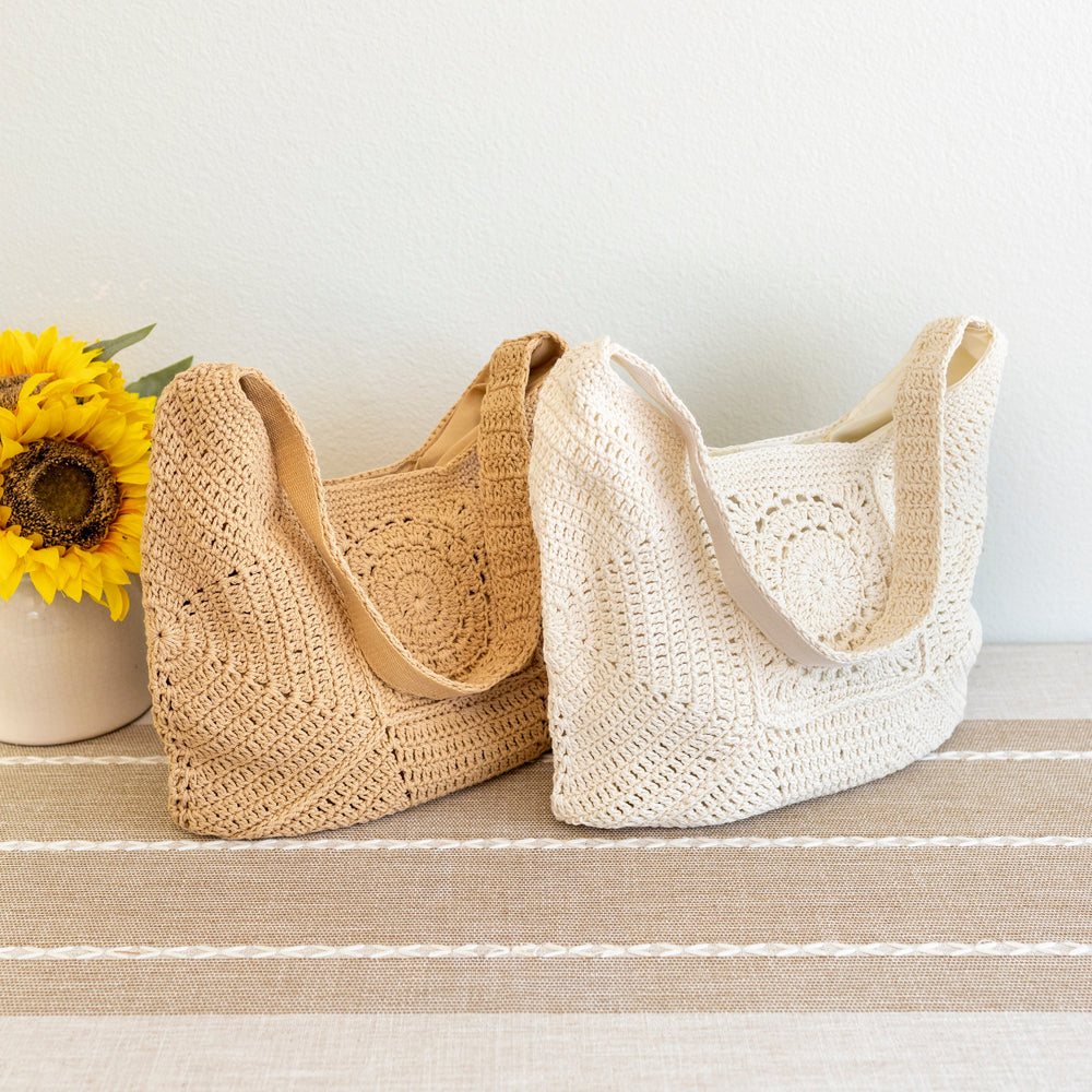 Boho-Häkel-Umhängetasche für Damen für den Boho-Alltagsstil und als Geschenk