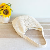 Women’s Boho Crochet Shoulder Bag Tote Bag for Boho Everyday Style & Gifts