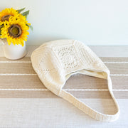 Women’s Boho Crochet Shoulder Bag Tote Bag for Boho Everyday Style & Gifts