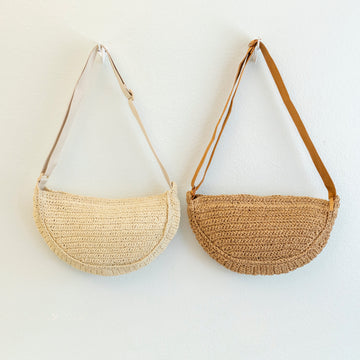 Women’s Straw Woven Crossbody Bag for Beach, Vacation & Summer Outfits