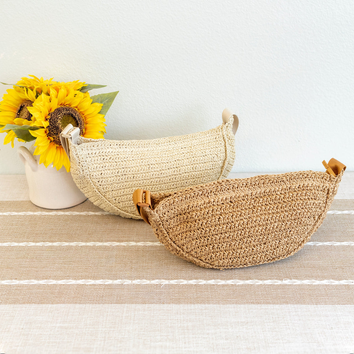 Women’s Straw Woven Crossbody Bag for Beach, Vacation & Summer Outfits