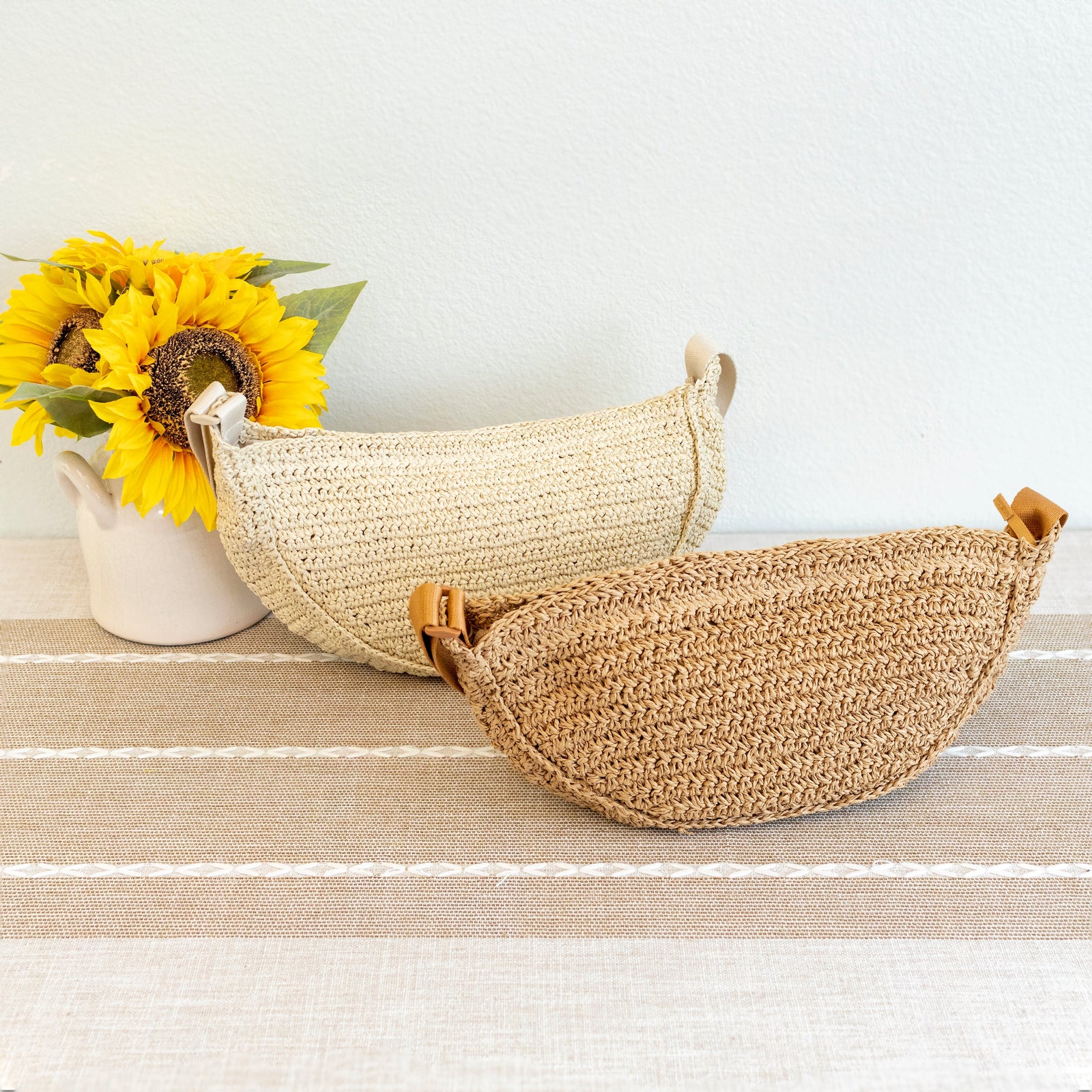 Women’s Straw Woven Crossbody Bag for Beach, Vacation & Summer Outfits
