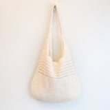 Women’s Retro Cotton Knitted Shoulder Bag for Boho Everyday Style & Gifts