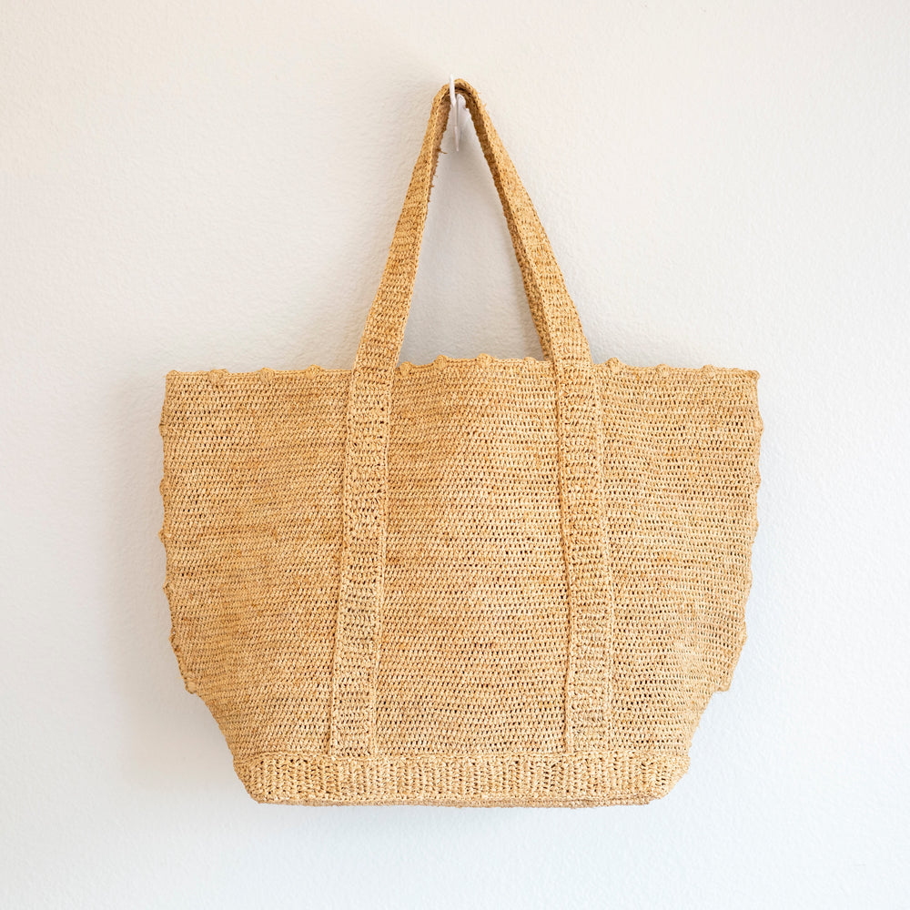Women’s Soft Raffia Woven Summer Straw Shoulder Bag Tote Bag for Beach, Vacation & Summer Outfits