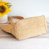 Women’s Soft Raffia Woven Summer Straw Shoulder Bag Tote Bag for Beach, Vacation & Summer Outfits
