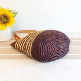Women’s Soft Raffia Woven Summer Straw Tote with Genuine Leather Straps for Beach, Vacation & Summer Outfits