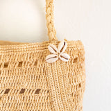 Women’s Raffia Summer Beach Straw Shoulder Bag for Beach, Vacation & Summer Outfits