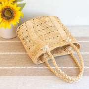 Women’s Raffia Summer Beach Straw Shoulder Bag for Beach, Vacation & Summer Outfits