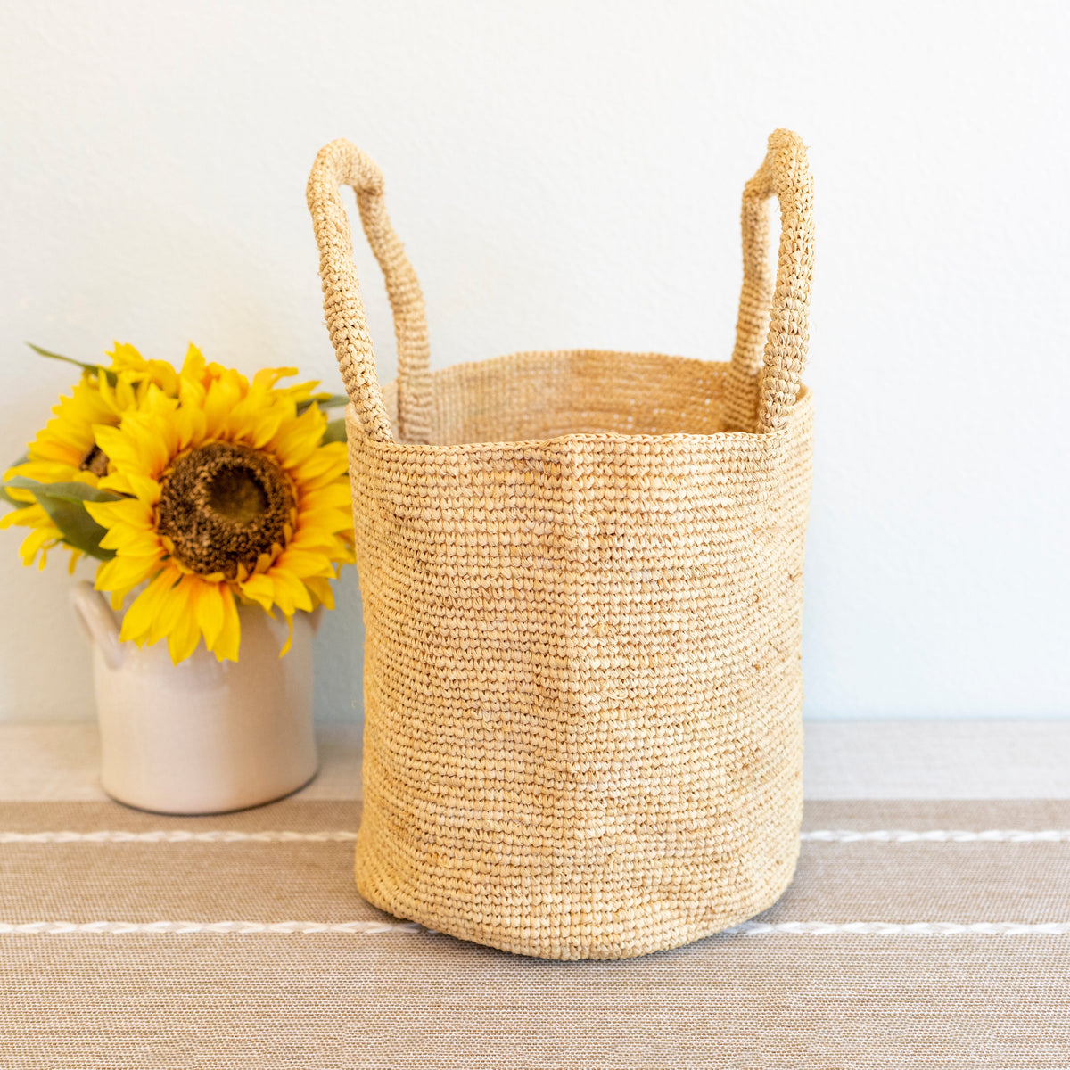 Women’s Summer Raffia Basket Bag for Beach, Vacation & Summer Outfits