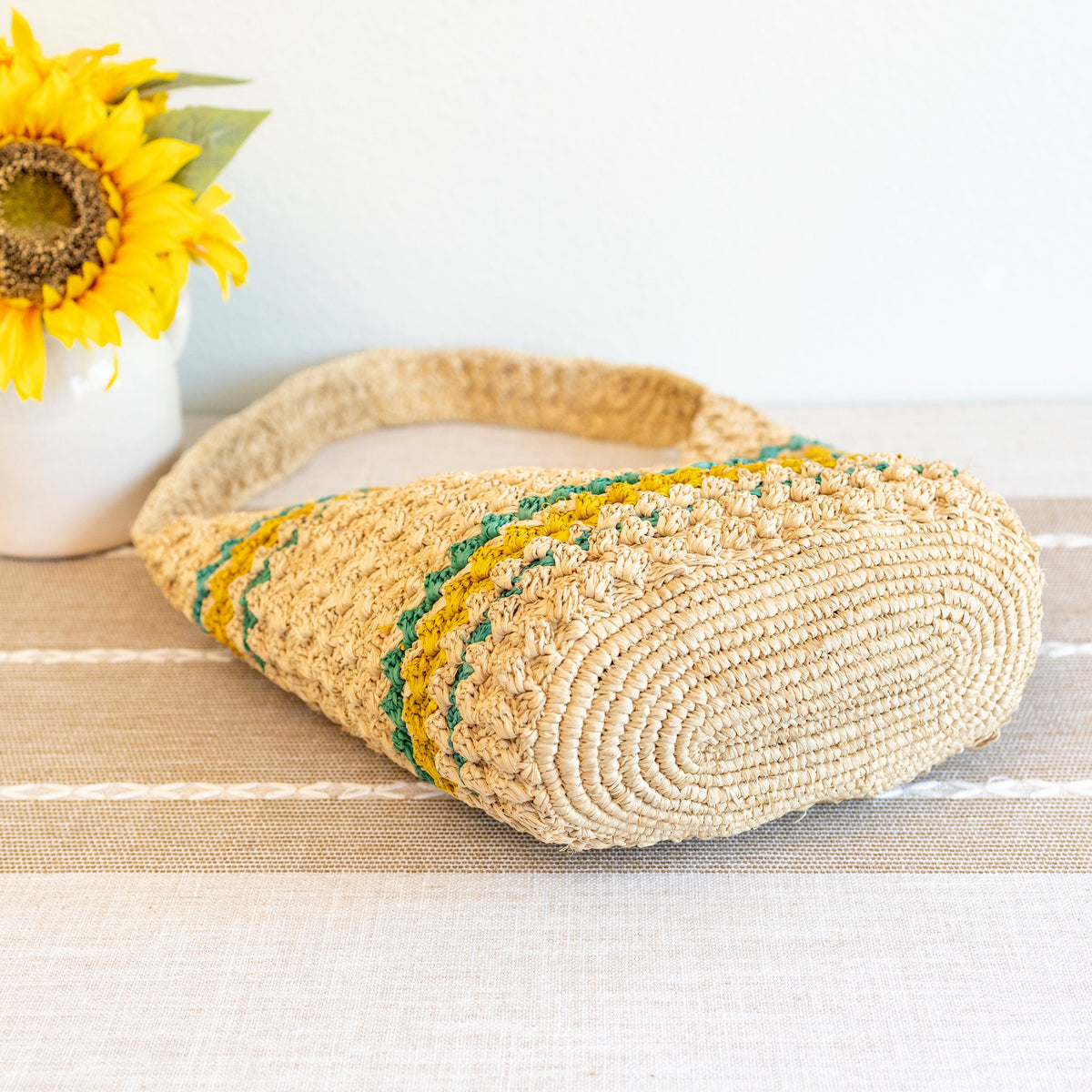 Women’s Summer Raffia Basket Bag for Beach, Vacation & Summer Outfits