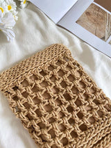 Women’s Crochet Cotton Woven Crossbody Purse for Boho Everyday Style & Gifts