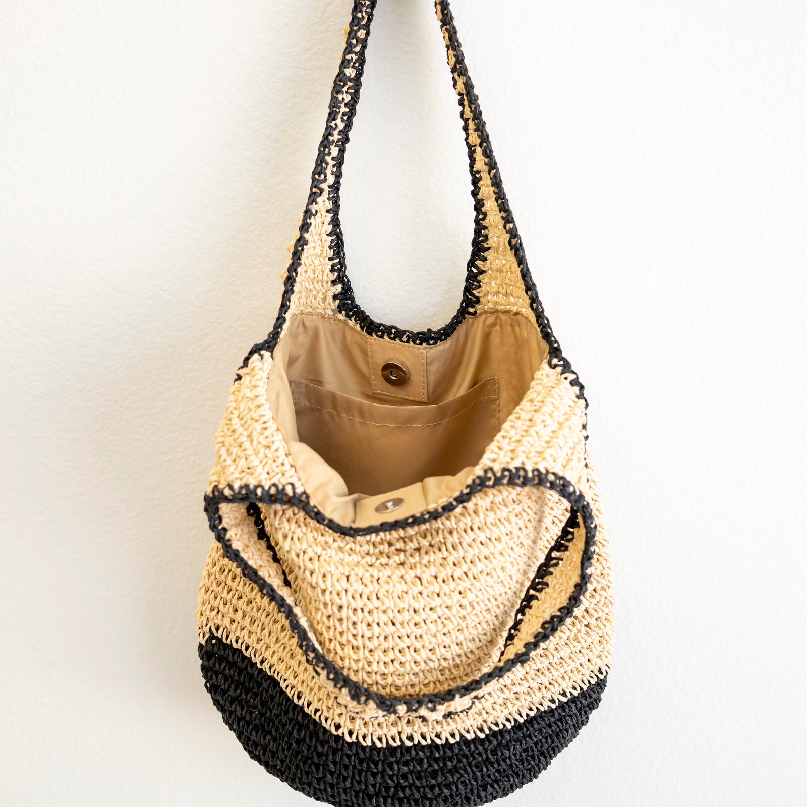 Women’s Straw Woven Tote for Beach, Vacation & Summer Outfits