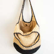Women’s Straw Woven Tote for Beach, Vacation & Summer Outfits