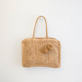 Women’s Large Straw Summer Tote for Beach, Vacation & Summer Outfits