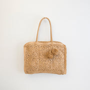 Women’s Large Straw Summer Tote for Beach, Vacation & Summer Outfits