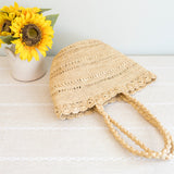 Women’s Summer Raffia Basket Bag Shoulder Bag for Beach, Vacation & Summer Outfits