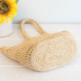 Women’s Summer Raffia Basket Bag Shoulder Bag for Beach, Vacation & Summer Outfits
