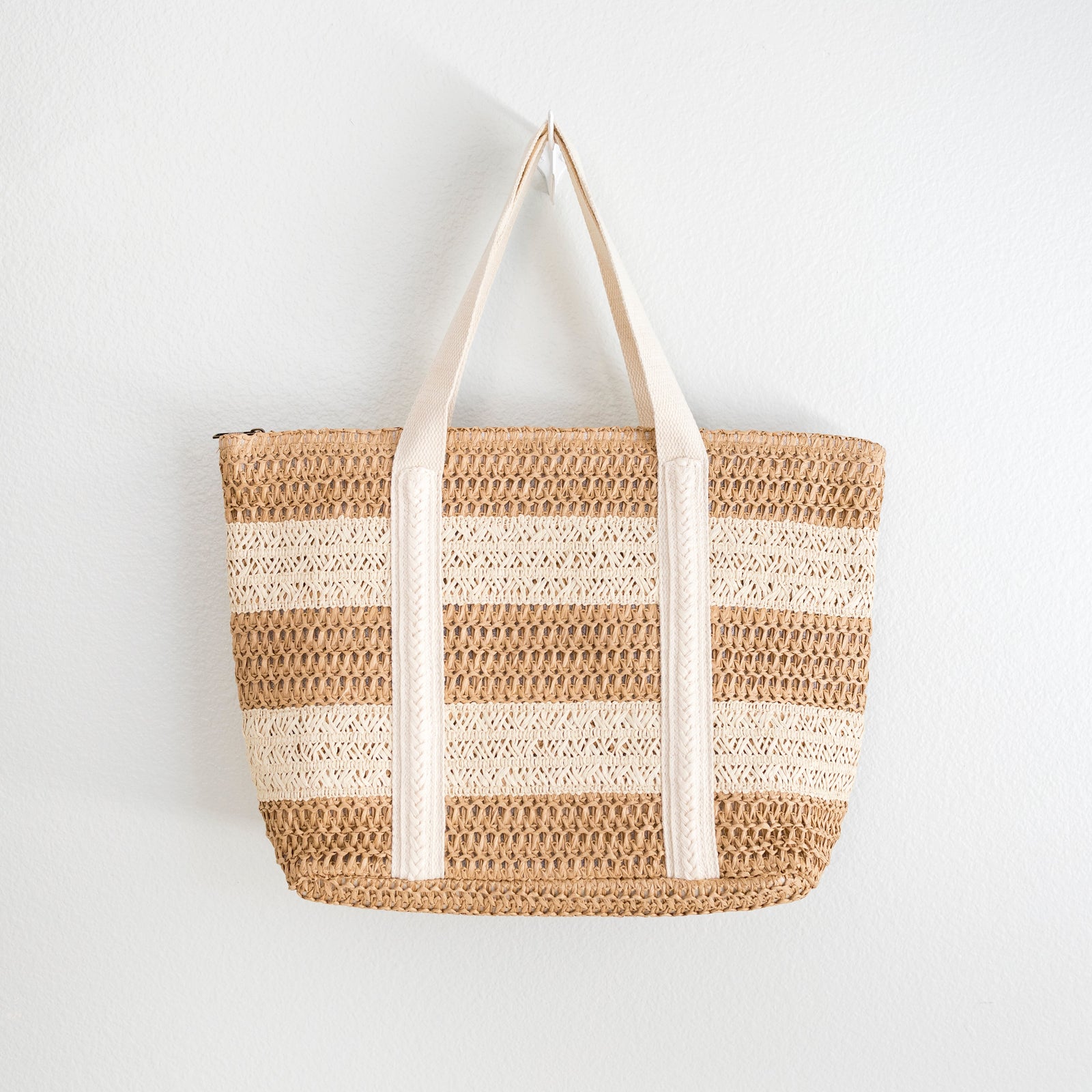 Women’s Straw Woven Beach Tote for Beach, Vacation & Summer Outfits