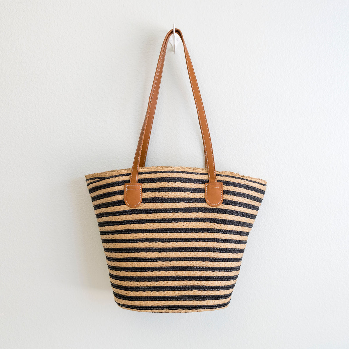 Women’s Straw Summer Basket Tote Bag for Beach, Vacation & Summer Outfits