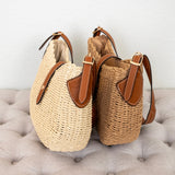 Women’s Straw Woven Crossbody Bag for Beach, Vacation & Summer Outfits