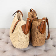 Women’s Straw Woven Crossbody Bag for Beach, Vacation & Summer Outfits