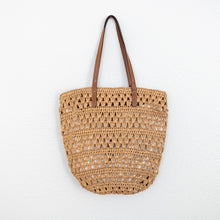 Strandtasche aus Strohgeflecht für Damen für Strand, Urlaub und Sommer-Outfits