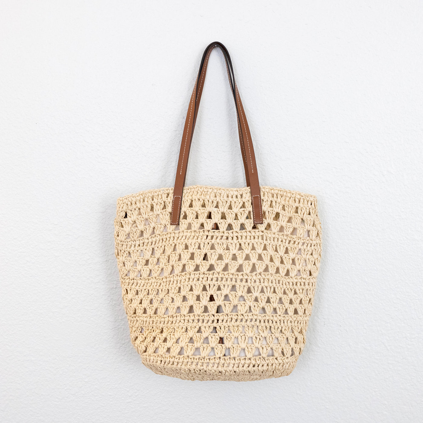 Women’s Beach Straw Woven Tote Bag for Beach, Vacation & Summer Outfits