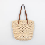 Women’s Beach Straw Woven Tote Bag for Beach, Vacation & Summer Outfits