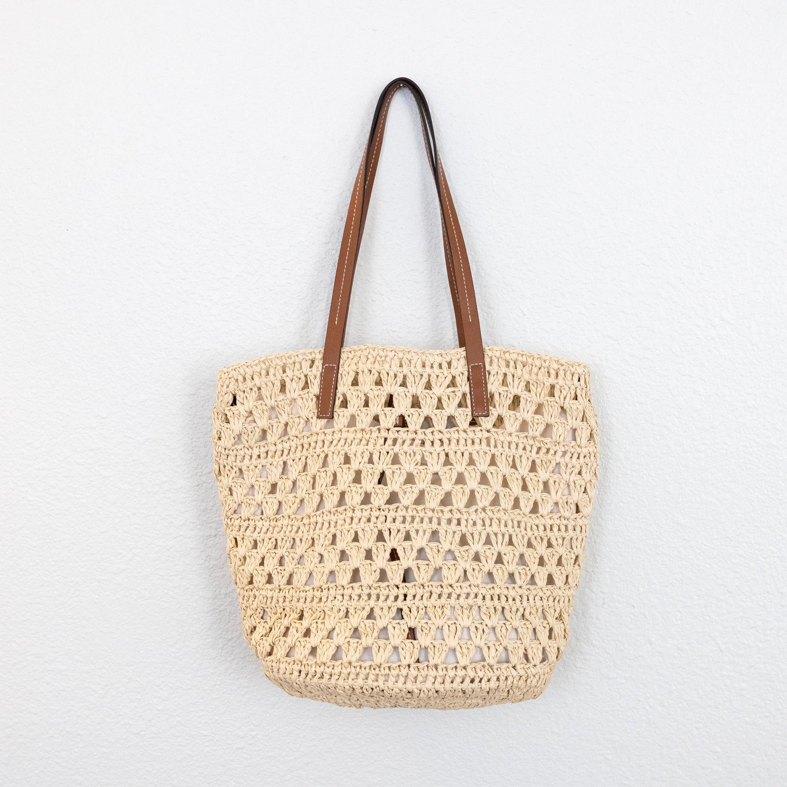 Women’s Beach Straw Woven Tote Bag for Beach, Vacation & Summer Outfits