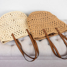 Strandtasche aus Strohgeflecht für Damen für Strand, Urlaub und Sommer-Outfits