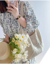 Women’s Boho Crochet Shoulder Bag Tote Bag for Boho Everyday Style & Gifts